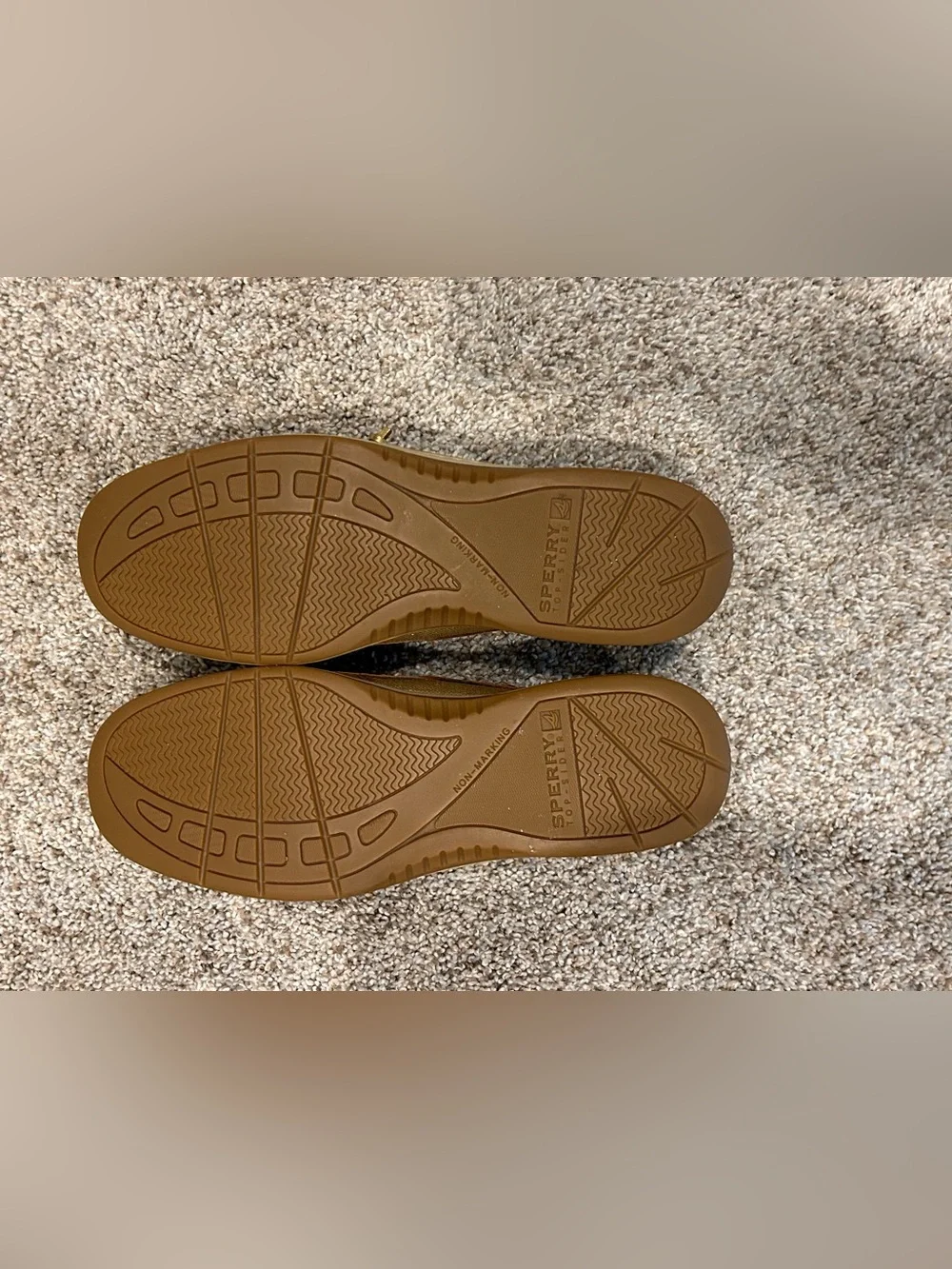 Sperry Women’s Tan Leather Boat Shoes